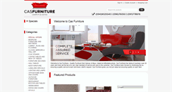 Desktop Screenshot of casfurniture.ie